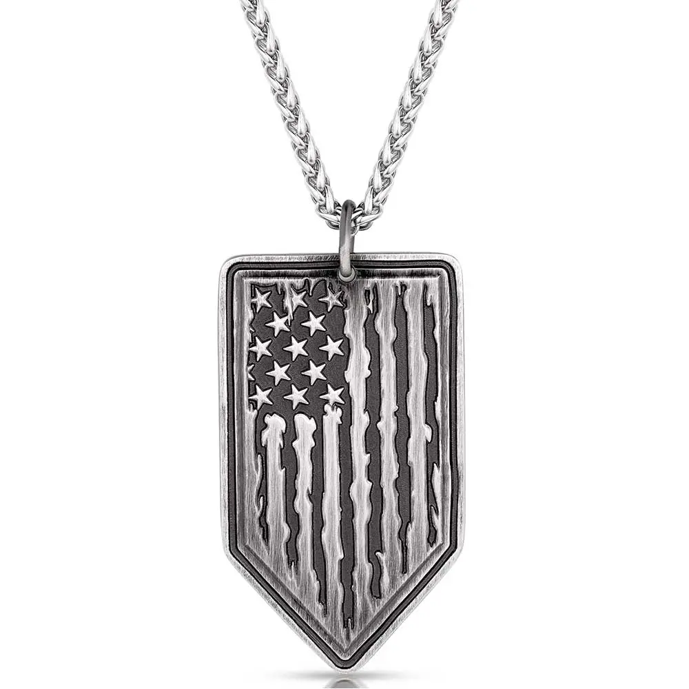 Montana Silversmiths American Made Strength Necklace 1