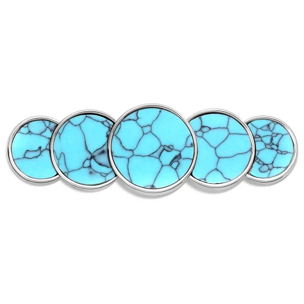 Montana Silversmiths Western Horizon Turquoise Barrrette 1