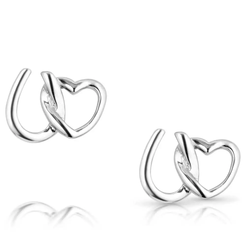 Montana Silversmiths Luck & Love Earrings 1