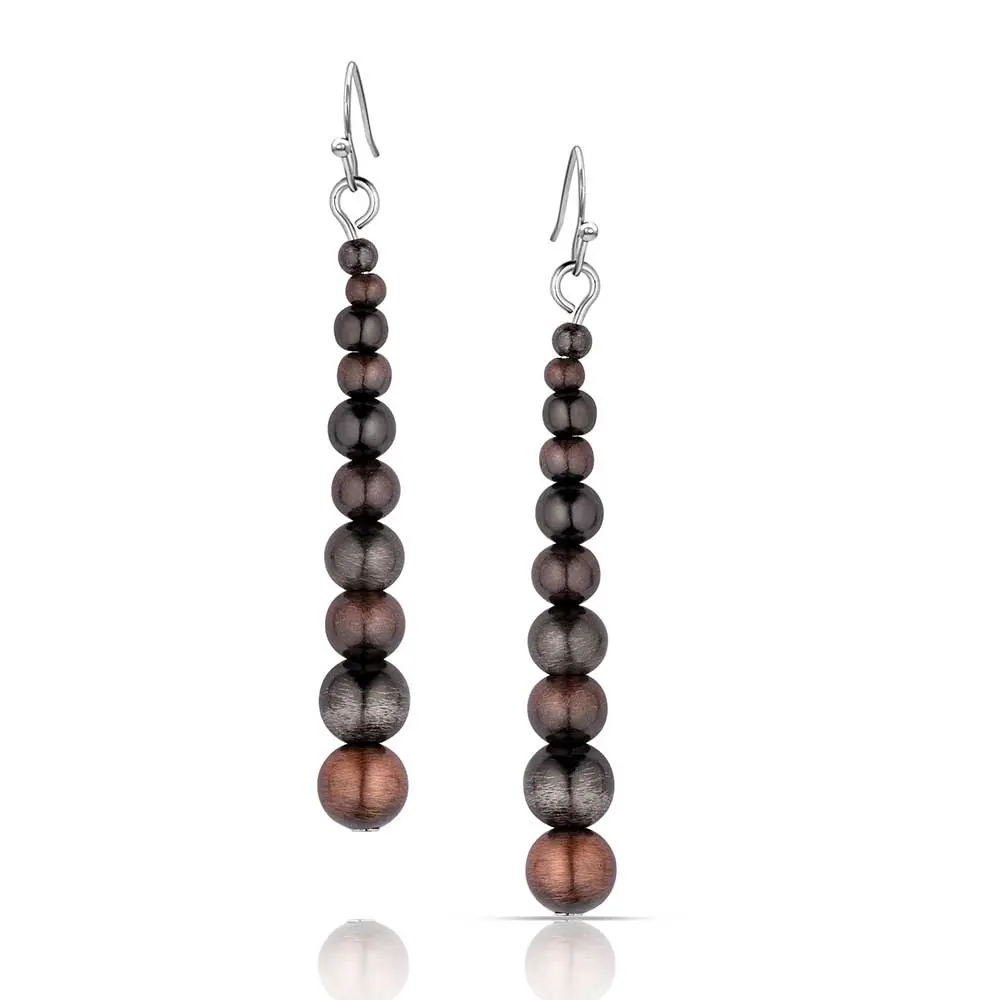 Montana Silversmith Blank Slate Beaded Earrings 1