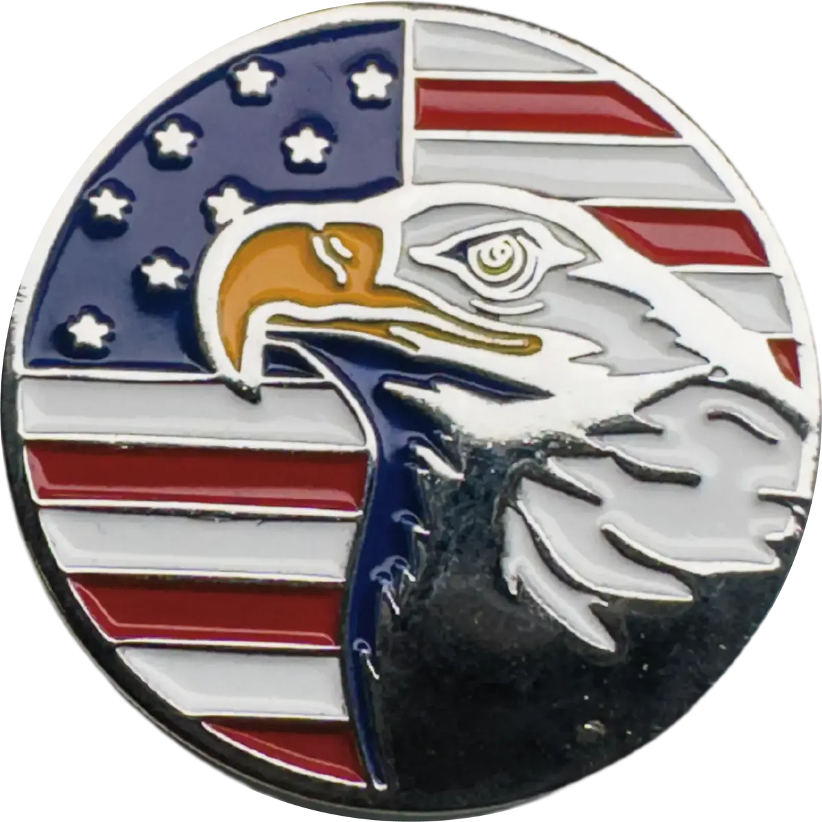 Magnetic Hat Pin - Flag Eagle 1
