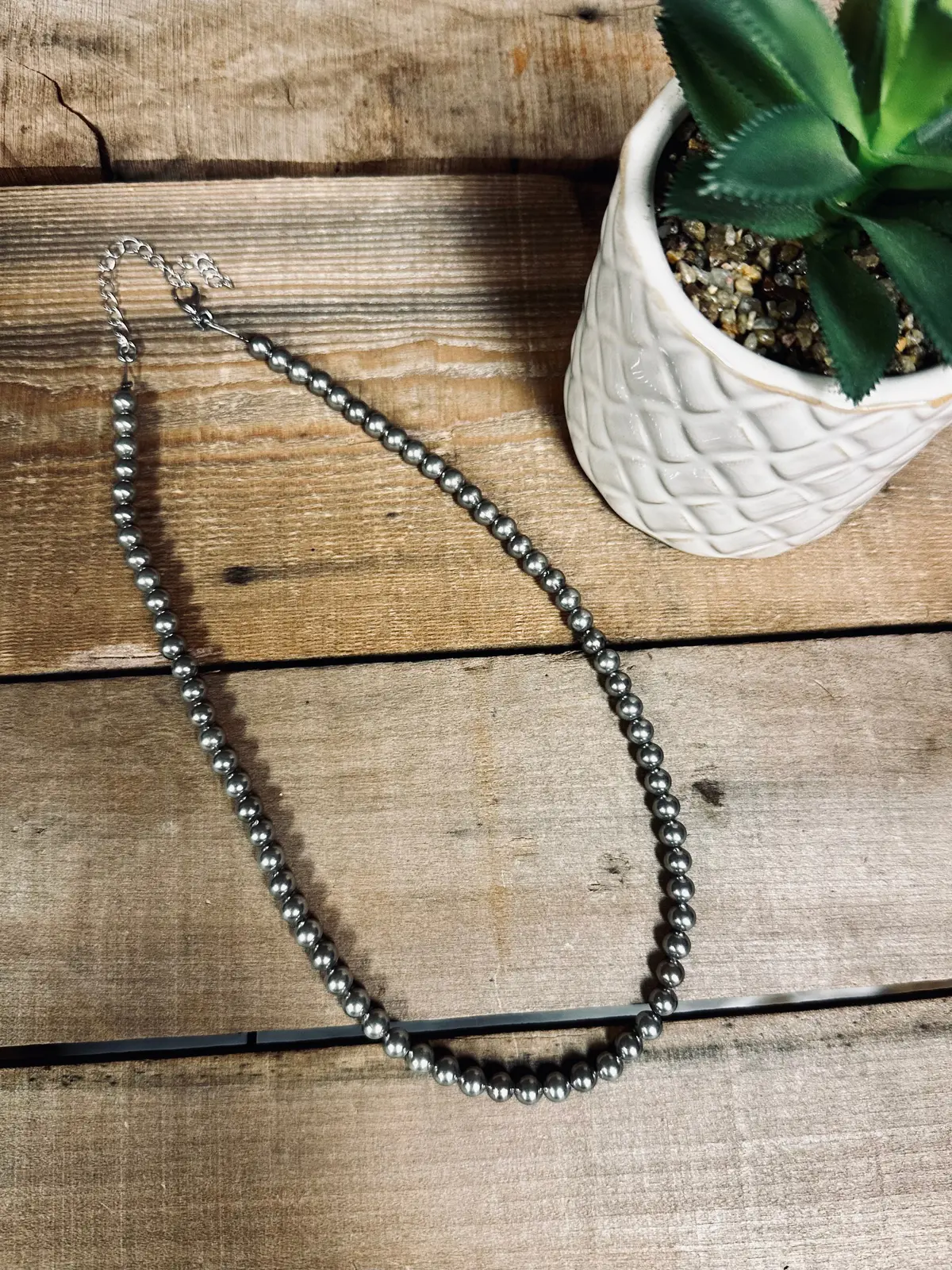 Silver Plated 6Mm 16 In 1