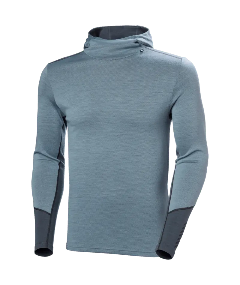 Helly Hansen Men's Lifa® Merino Midweight 2-In-1 Base Layer Hoodie 1