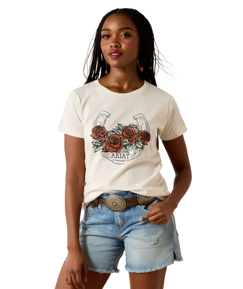 Ariat Women's Vintage Rose T-Shirt 1