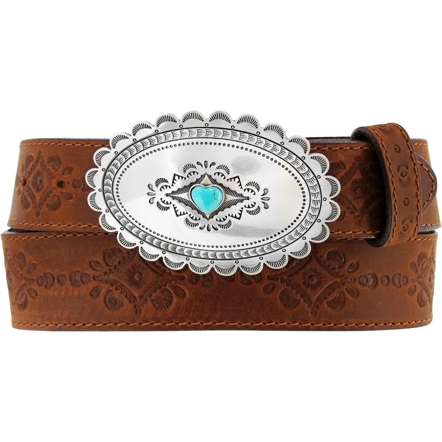 Brighton Navajo Heart Belt 1