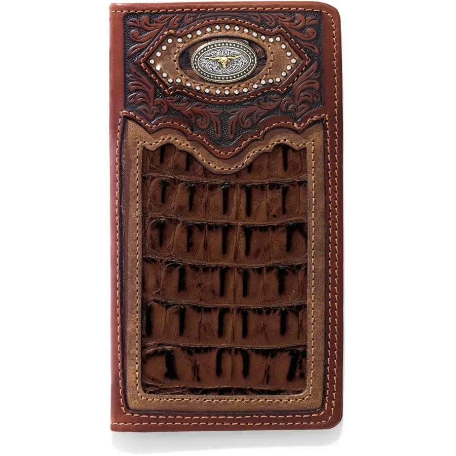 Silver Creek Cattle Driven Checkbook Wallet 1