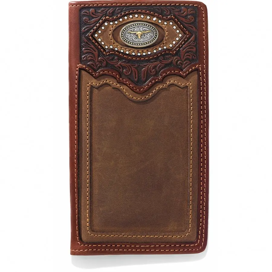 Silver Creek Cattle Driven Checkbook Wallet 1