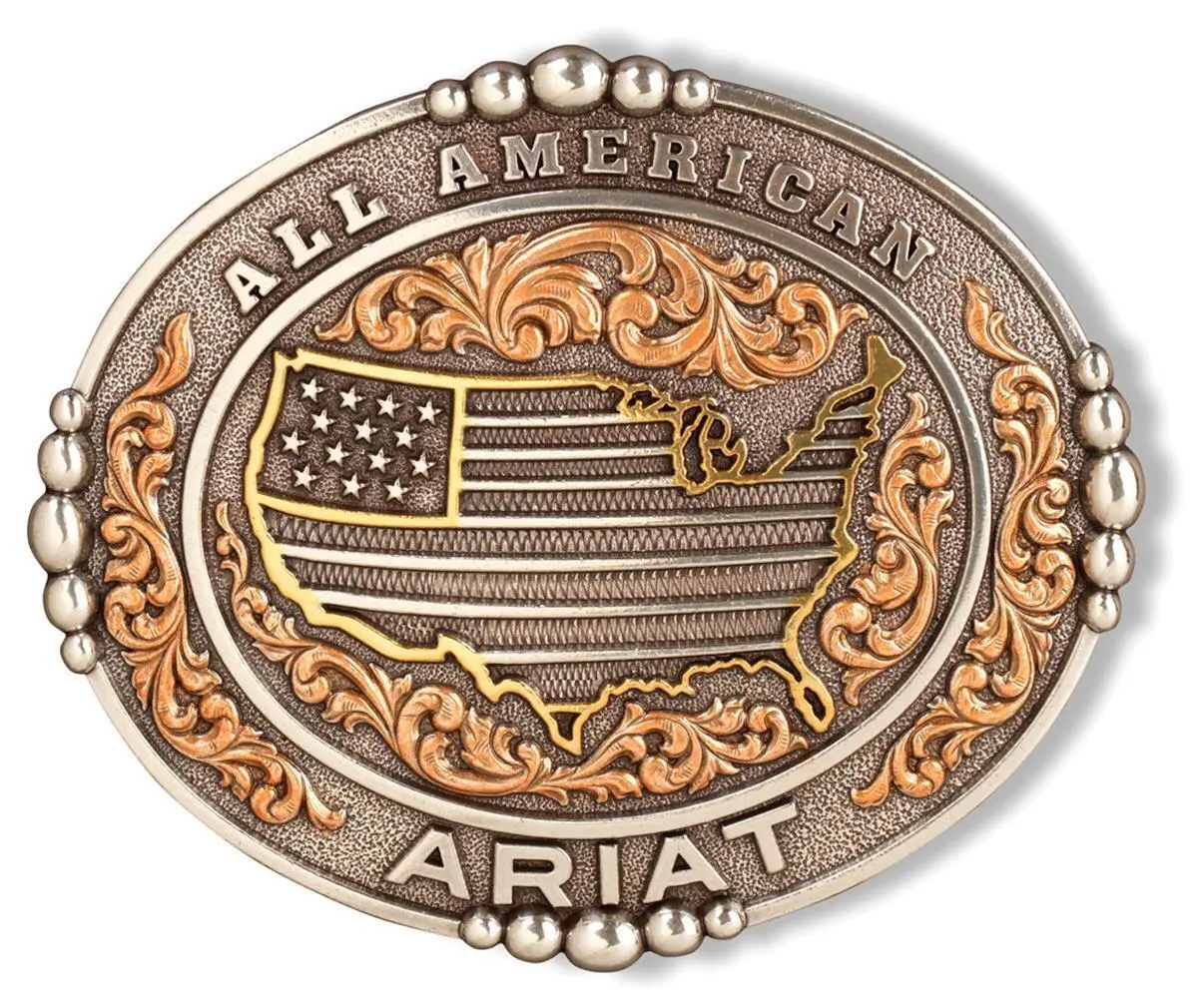 Ariat All American Belt Buckle 1