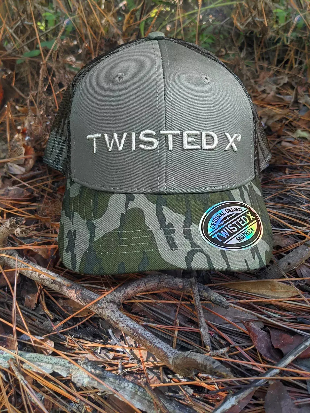Twisted X And Mossy Oak Camo Mesh Back 1