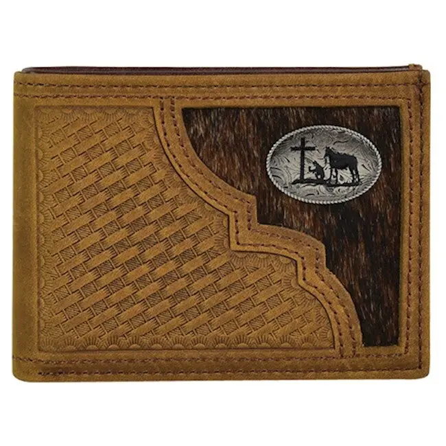 Justin Bifold Hair On Wallet 1