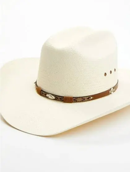 Stetson Rodeo Natural Cattleman Straw Hat 1