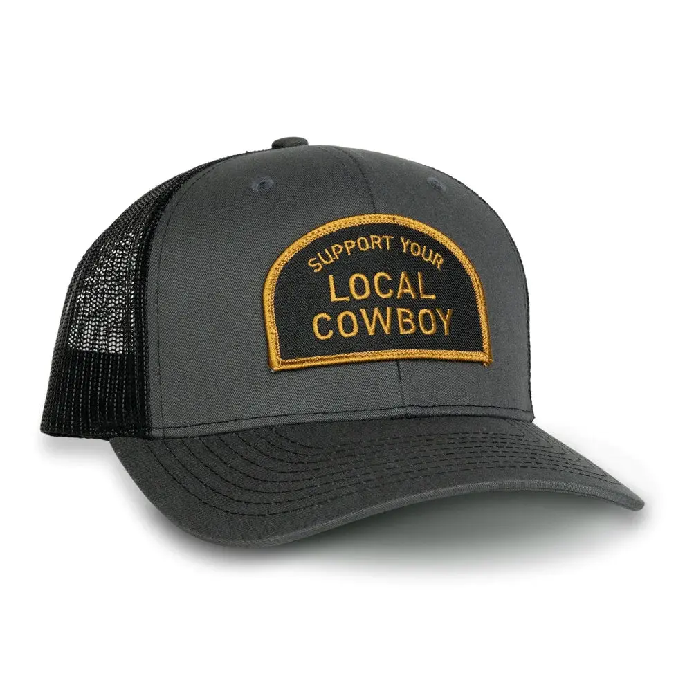 Cowboy Cool "Support Your Local Cowboy" Hat 1