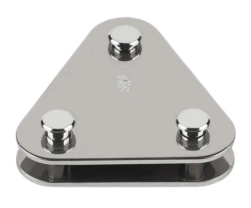 Schaefer 5/8" Upper & Lower Pin Triangle Plate 1