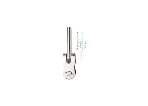 Ronstan Swage Toggle, 7/32" Wire, 9.5Mm (3/8") Pin 1