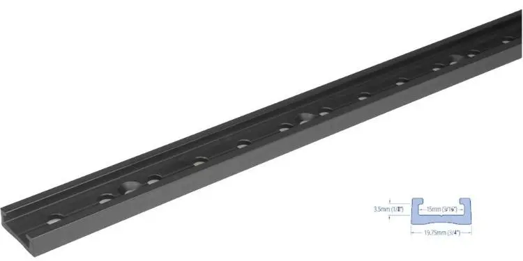 Ronstan Series 19 Aluminum 19 X 446Mm C-Track 1