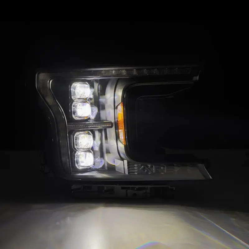 Alpharex Nova Led Projector Headlights – Black Housing, For 2018–2020 Ford F-150 (14Th Gen G2 Style) 2