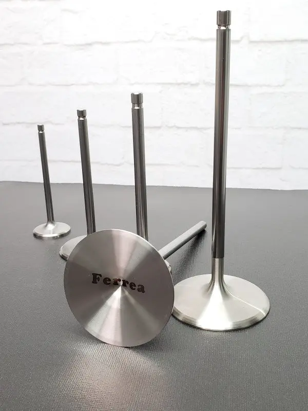 Ferrea Titanium Intake Valves For Small-Block Chevy, Chrysler & Ford – 2.2” Stem, 12° Angle (8-Piece) 1
