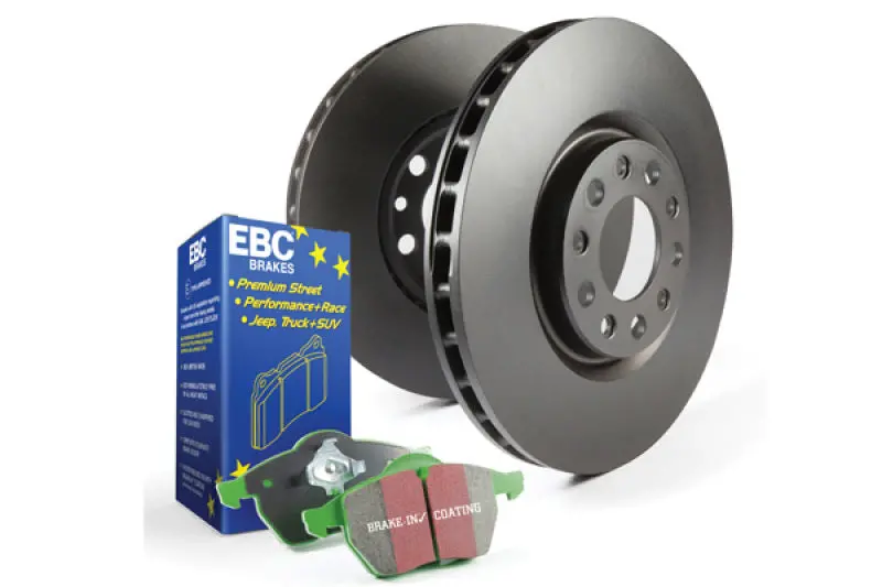 Ebc Greenstuff Brake Pad & Rk Rotor Kit For Nissan S11 1