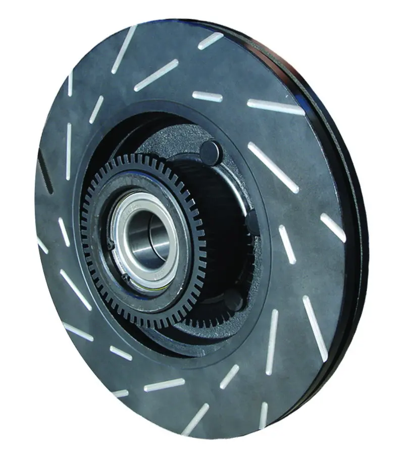 Ebc Usr Slotted Rear Brake Rotors For 2009–2013 Toyota Highlander (2.7L, 2Wd/4Wd) 1