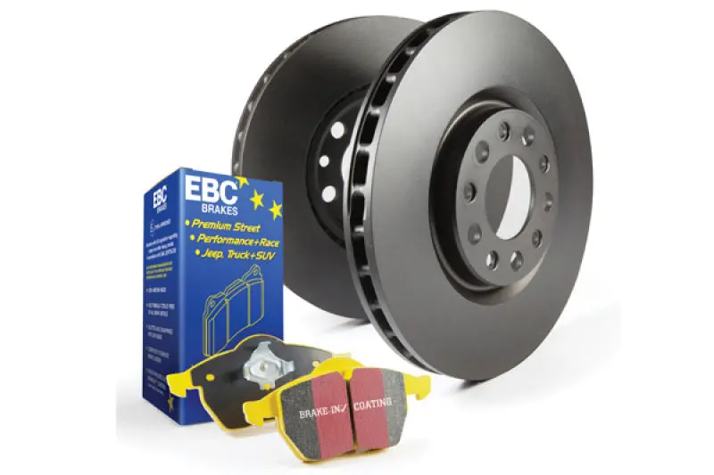 Ebc Yellowstuff High-Performance Brake Pad & Rk Rotor Kit For Nissan Silvia S13 1