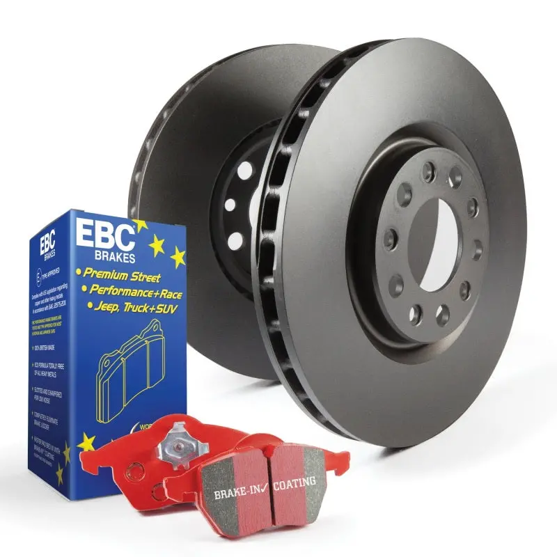 Ebc Redstuff Brake Pad And Rk Drilled Rotor Kit – S12 Performance Package 1