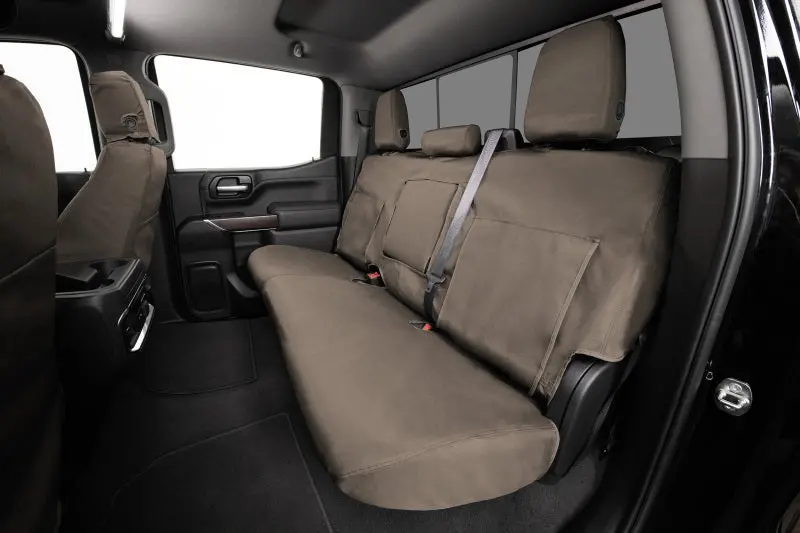 Covercraft 03-06 Chevrolet Silverado Waterproof Polyester Seatsaverfront Row Seat Covers - Taupe 1