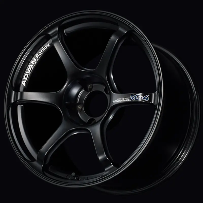 Advan Rg-4 17X7.5-Inch Semi-Gloss Black Wheel – +30Mm Offset, 4X100 Pcd, 63Mm Hub Bore 1