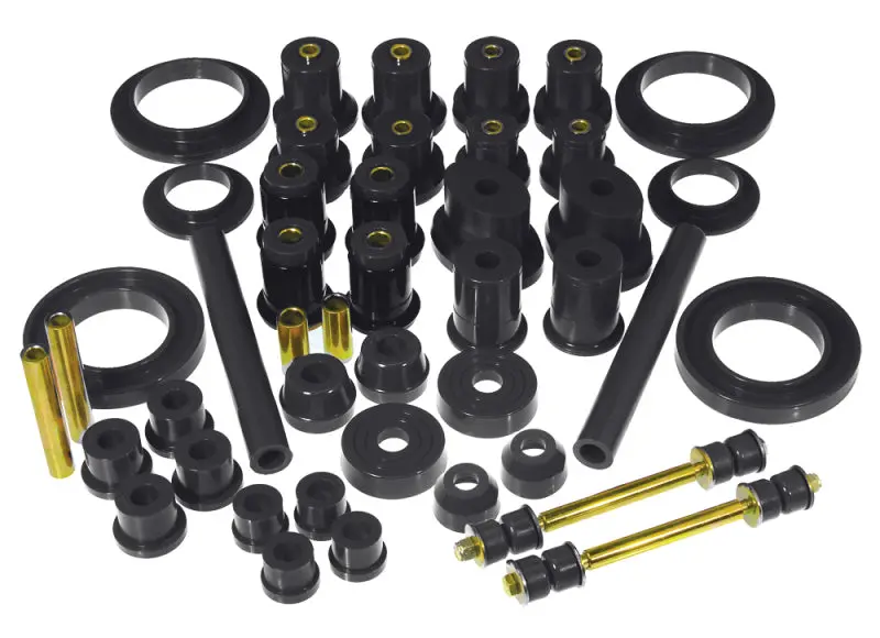 Prothane Complete Suspension Bushing Kit For 1985–1993 Ford Mustang – Black 1