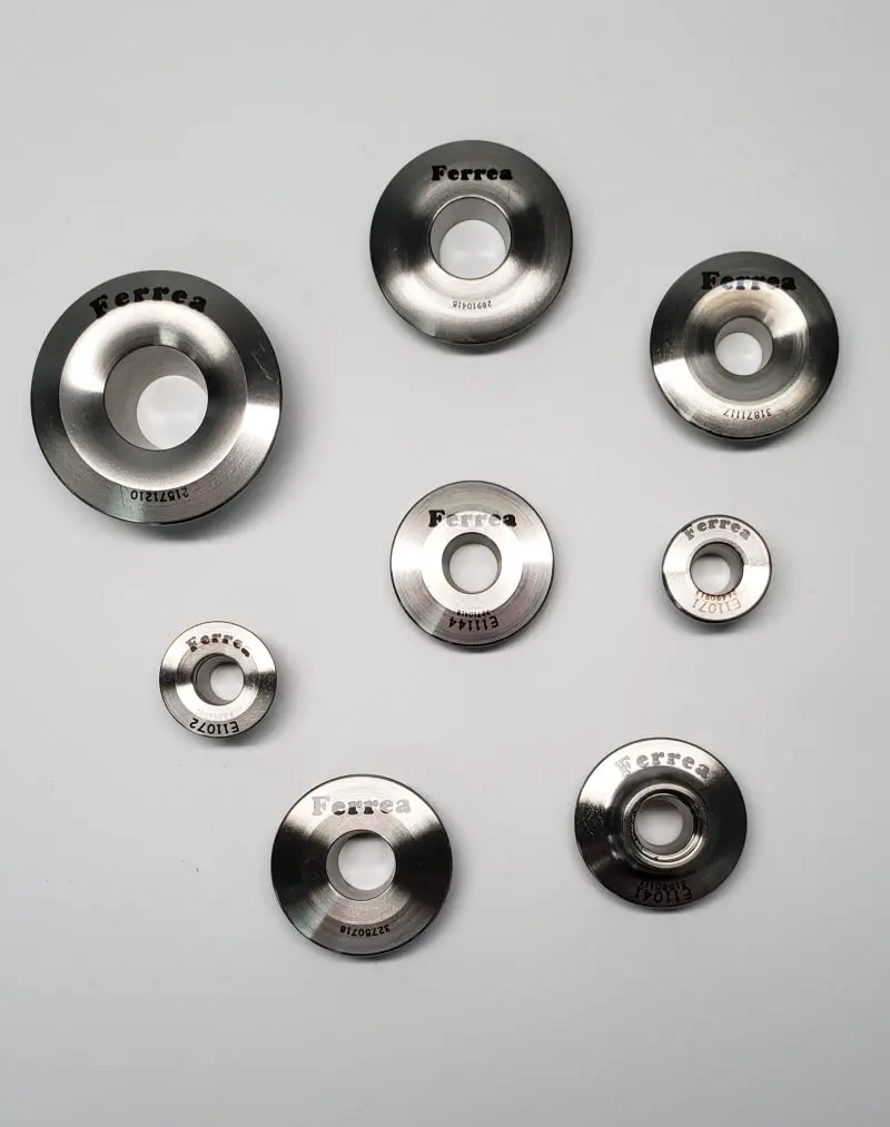 Ferrea Titanium Retainer Set For Toyota 3Sgte – Cnc-Machined 6-Degree Double-Spring Design (16-Piece) 1