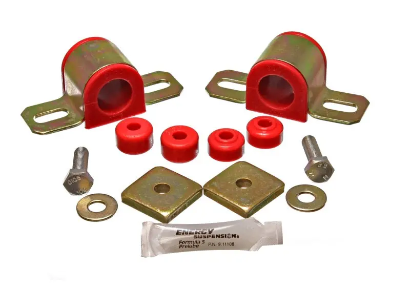 Energy Suspension Front Sway Bar Frame Bushings – 27Mm, Red Polyurethane, For 1995–1998 Nissan 240Sx (S14) 1