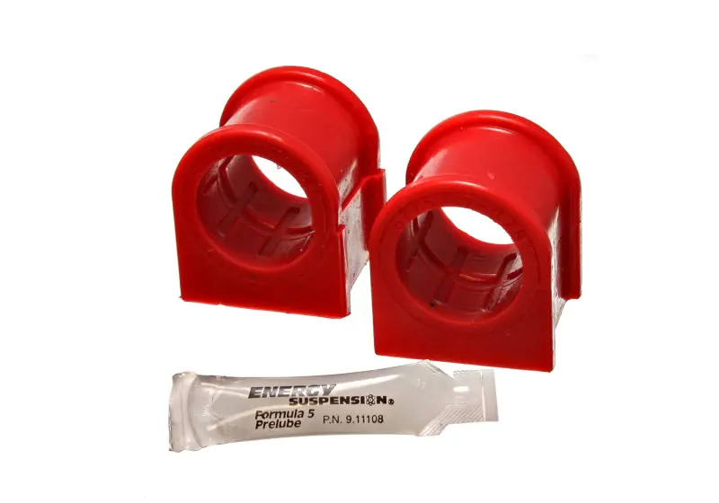 Energy Suspension Red Front Sway Bar Bushing Kit For 2005–2007 Ford Mustang (Metal Components Reused) 1