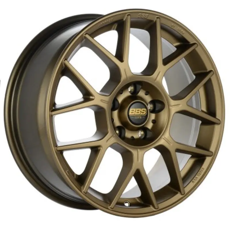 Bbs Xr Cast Alloy Wheel – 18×8", 5×100, Et45, Matte Bronze Finish 1