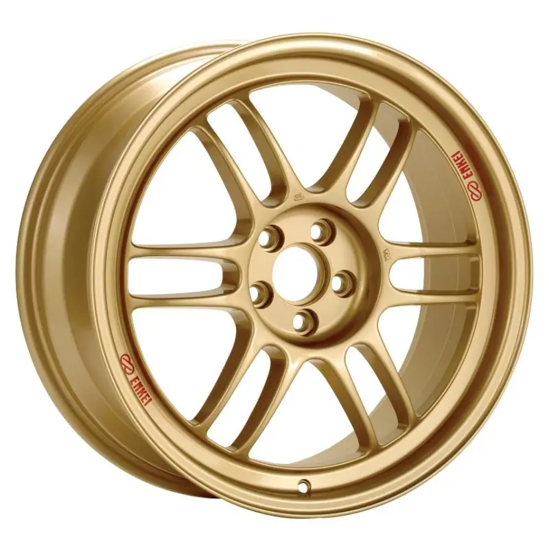 Enkei Rpf1 15X8 Inch Lightweight Alloy Wheel – 4X100 Bolt Pattern, 28Mm Offset, 75Mm Center Bore, Gold Finish 1