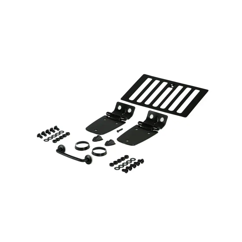 Rugged Ridge Black Hood Kit For 1998–2006 Jeep Wrangler Tj 1