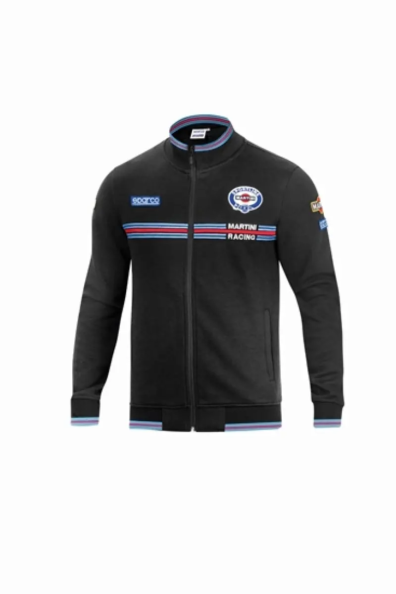 Sparco Martini Racing Full-Zip Jacket In Black – Size Xl 1