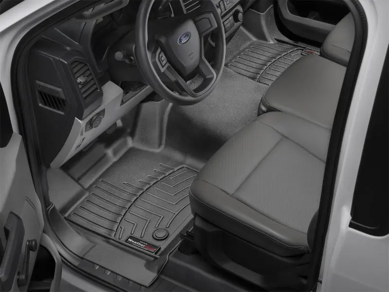 Weathertech Rear Floorliner – Vinyl-Floor Compatible, Black – Fits 2012–2019 Nissan Nv Passenger Vans 1