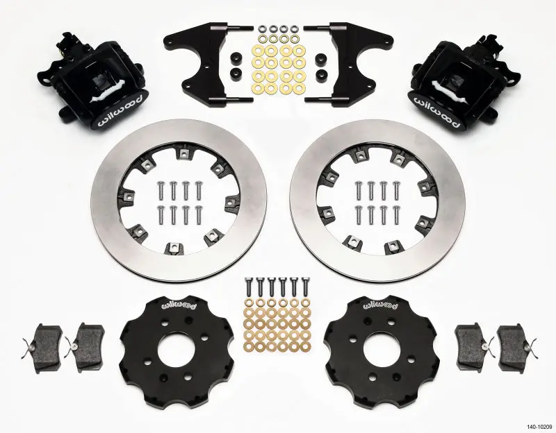 Wilwood Combination Parking Brake Rear Conversion Kit For Honda Civic/Integra – 12.19" Drum, 2.46" Hub Offset 1
