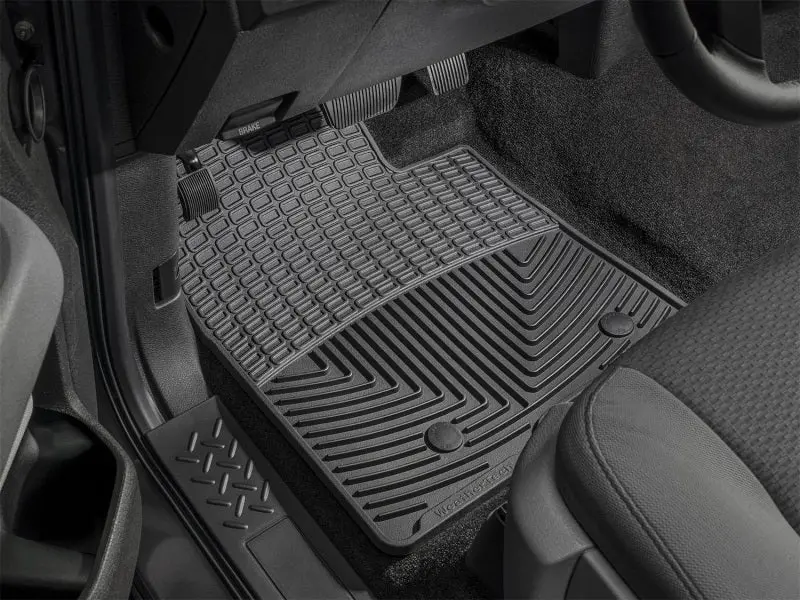 Weathertech Front Floor Mats For 1994 Lincoln Town Car – Heavy-Duty Rubber, Black 1