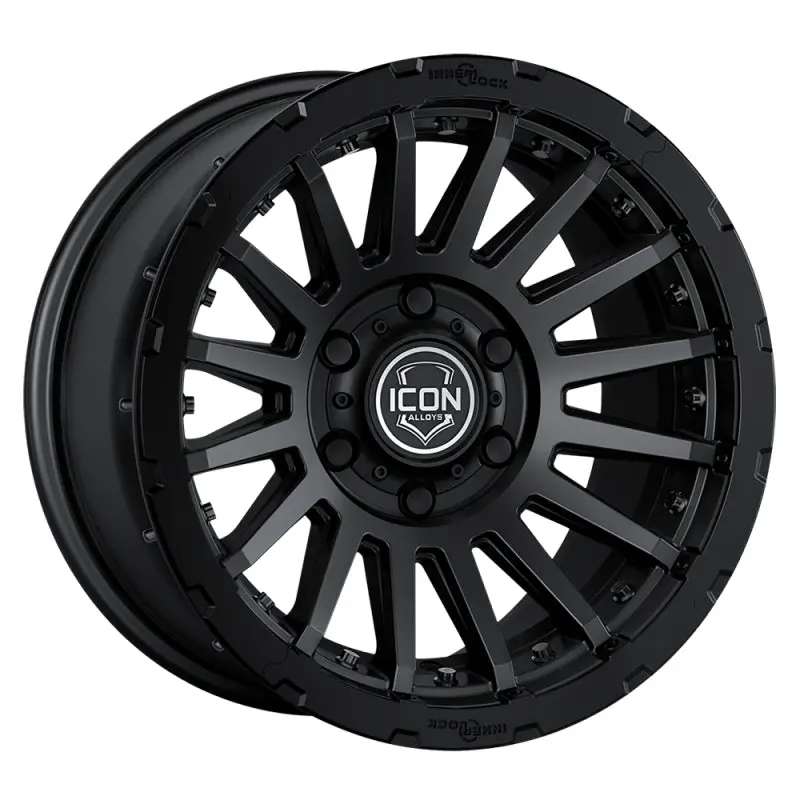 Icon Recon Pro Off-Road Wheel – 17×8.5", 5×5", -6Mm Offset, 4.5" Backspace, 71.5Mm Bore, Satin Black 1
