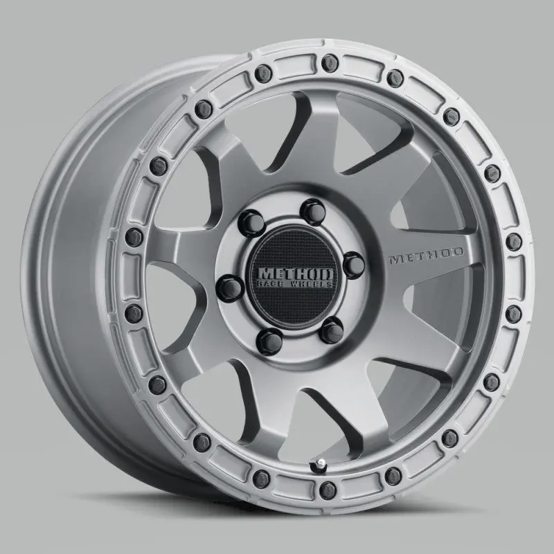 Method Mr317 Matte Titanium Off-Road Wheel – 20X9”, 6X5.5”, 0Mm Offset, 106.25Mm Center Bore 1