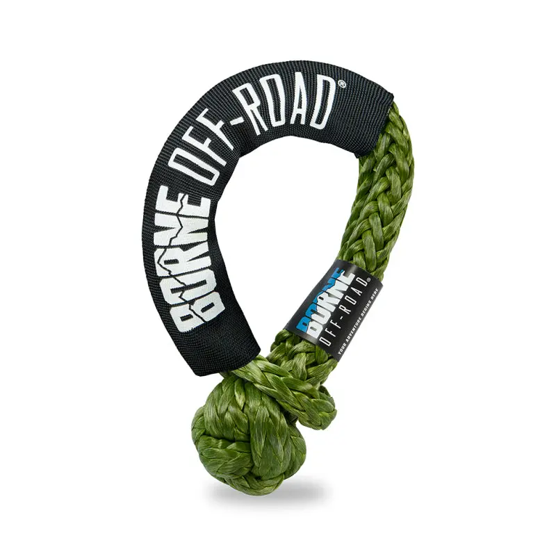 Borne Off-Road Army Green Soft Shackle – 7/16" X 20" 1