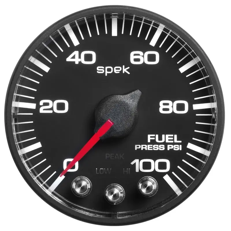 Autometer Spek-Pro Nascar-Style Fuel Pressure Gauge – 2-1/16", 0–100 Psi, Ecu-Compatible 2