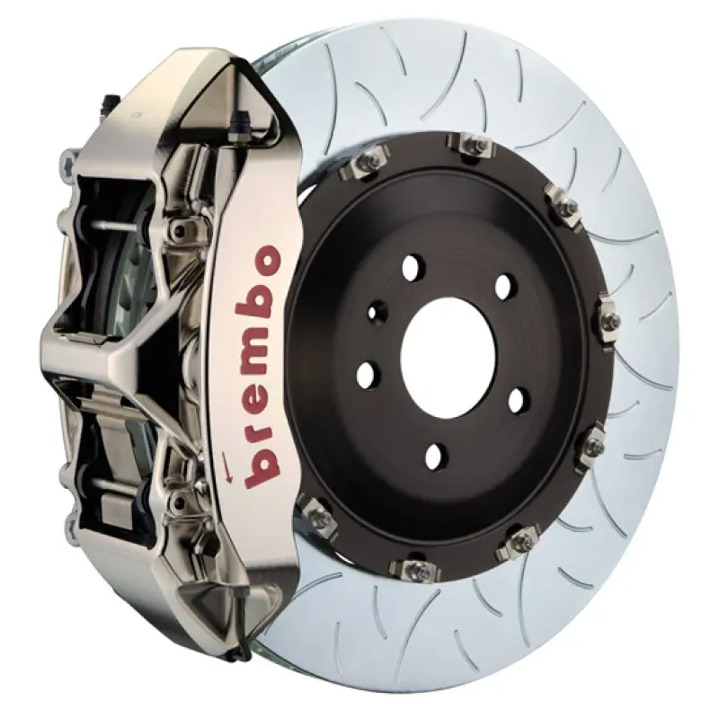 Brembo Gtr Big Brake Kit – Front, 6-Piston Calipers, 380X34Mm Slotted Rotors – Fits 2000–2002 Audi Rs4 1