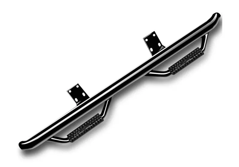 N-Fab Nerf Step — Gloss Black, Cab-Length Side Step For 1999–2006 Chevy/Gmc 2500/3500 Extended Cab 1