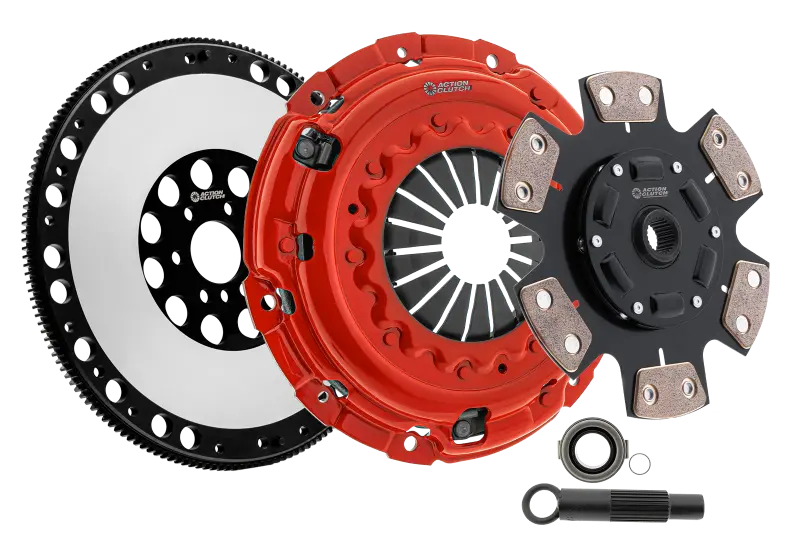 Action Clutch Stage 5 Performance Kit With Lightened Flywheel For 1989 Honda Civic D15/D16 1