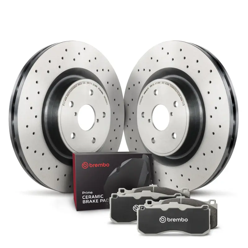 Brembo Oe Replacement Front Disc Brake Kit – Direct-Fit Oem Upgrade 1