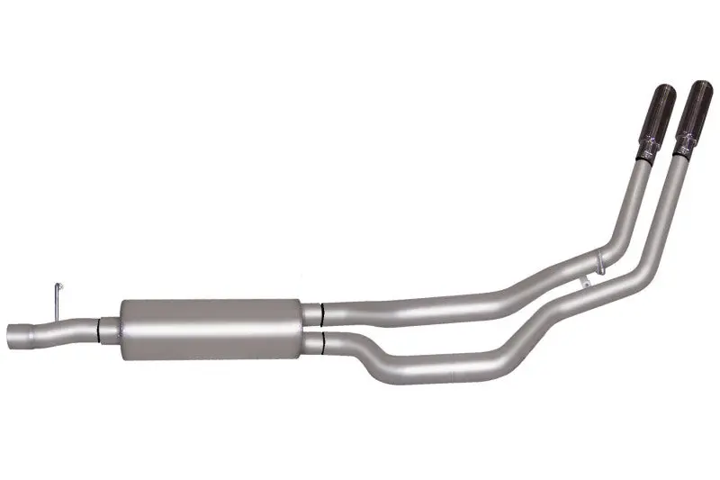 Gibson 11-16 Ford F-250 Super Duty Lariat 6.2L 2.5In Cat-Back Dual Sport Exhaust - Stainless 1