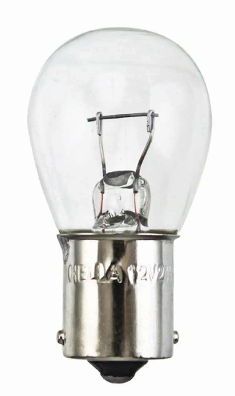 Hella Ba15S Bulb Set (7506, 12V, 21W, S8 Base) – Pack Of 2 1