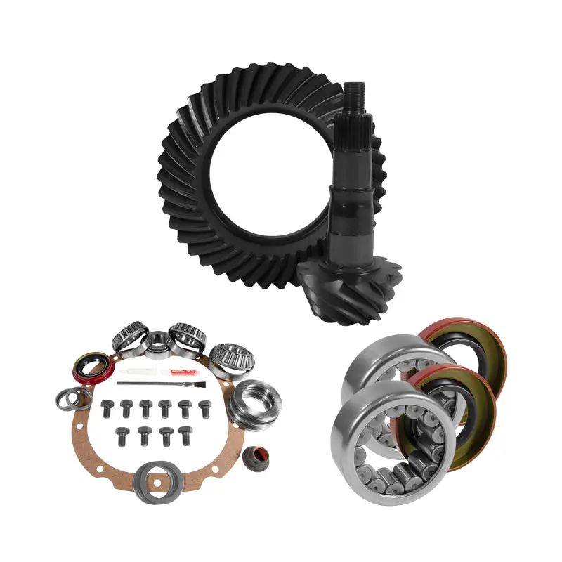 Yukon 8.8″ Rear Axle Ring & Pinion Kit — 4.56 Ratio With 2.99″ Od Bearings And Seals For Ford Vehicles 1