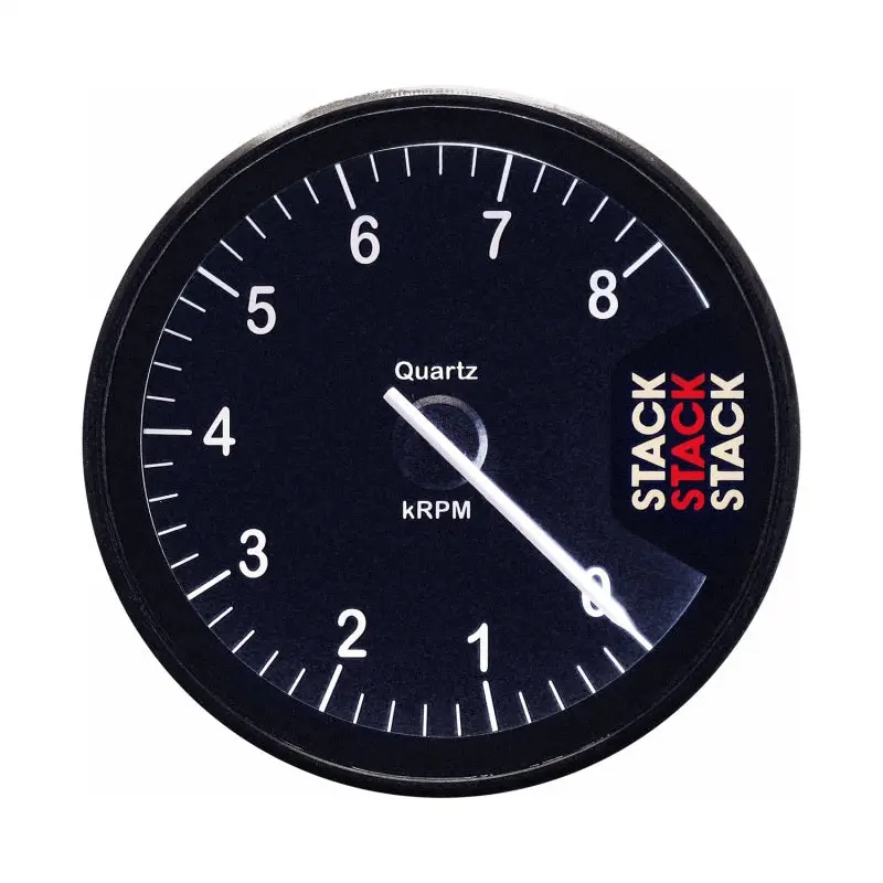 Autometer Stack Clubman Tachometer – 80Mm, 0–8,000 Rpm, Black Face 1